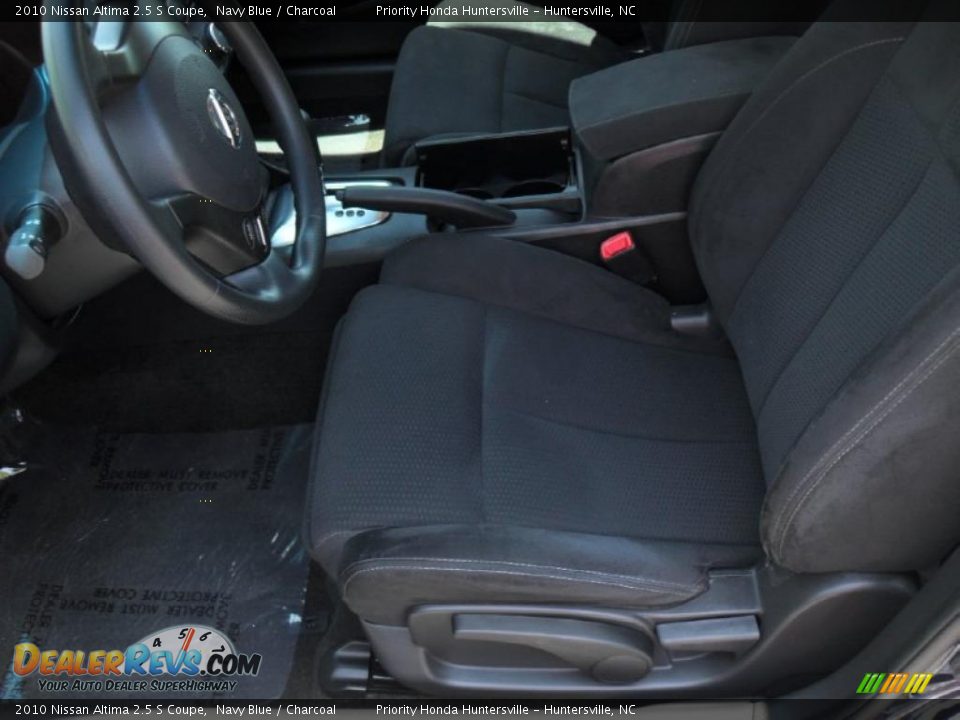 2010 Nissan Altima 2.5 S Coupe Navy Blue / Charcoal Photo #7