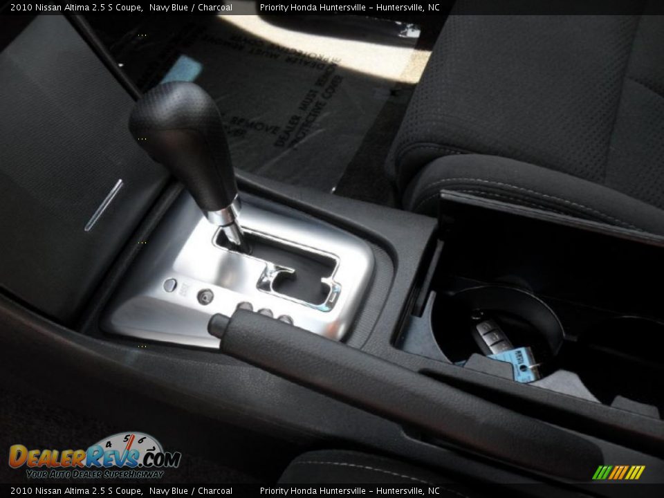 2010 Nissan Altima 2.5 S Coupe Navy Blue / Charcoal Photo #9