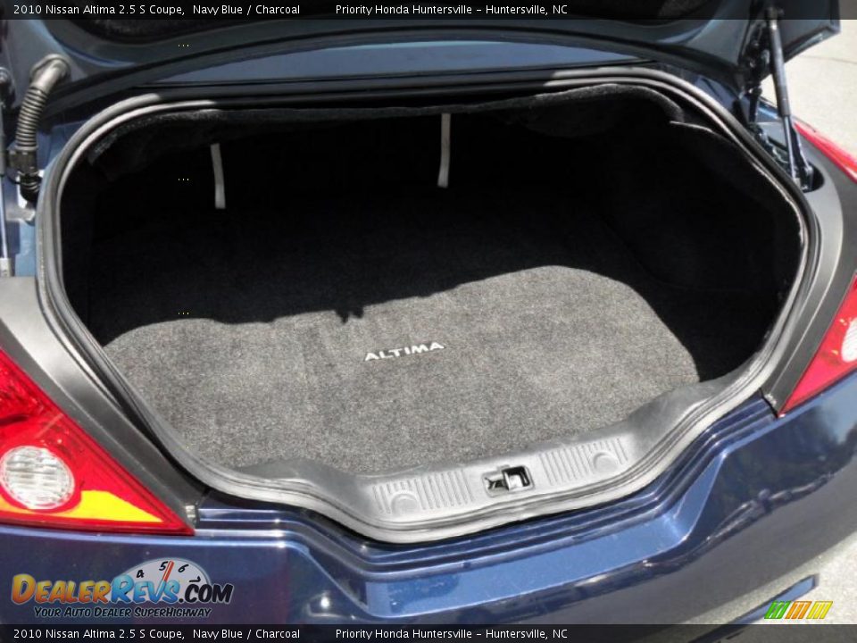 2010 Nissan Altima 2.5 S Coupe Navy Blue / Charcoal Photo #14
