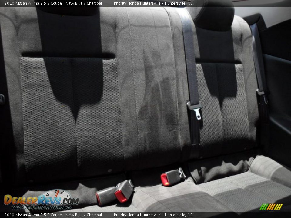 2010 Nissan Altima 2.5 S Coupe Navy Blue / Charcoal Photo #15
