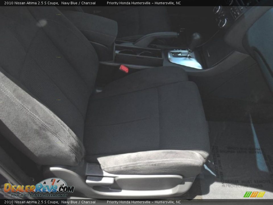 2010 Nissan Altima 2.5 S Coupe Navy Blue / Charcoal Photo #16