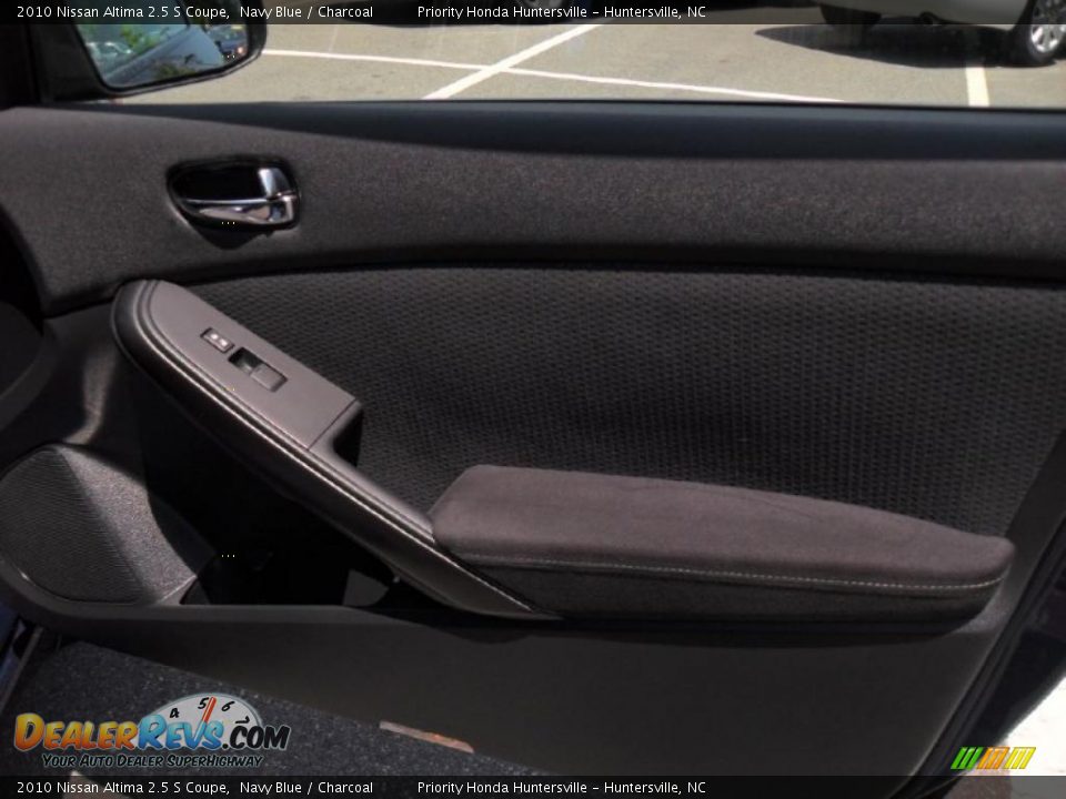 2010 Nissan Altima 2.5 S Coupe Navy Blue / Charcoal Photo #18