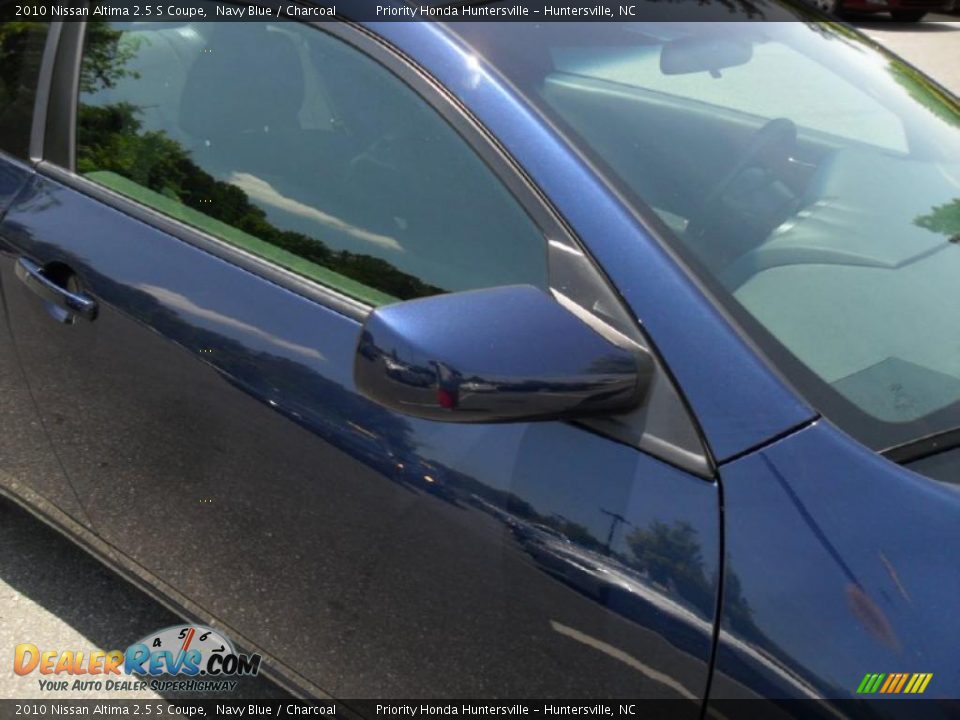 2010 Nissan Altima 2.5 S Coupe Navy Blue / Charcoal Photo #19