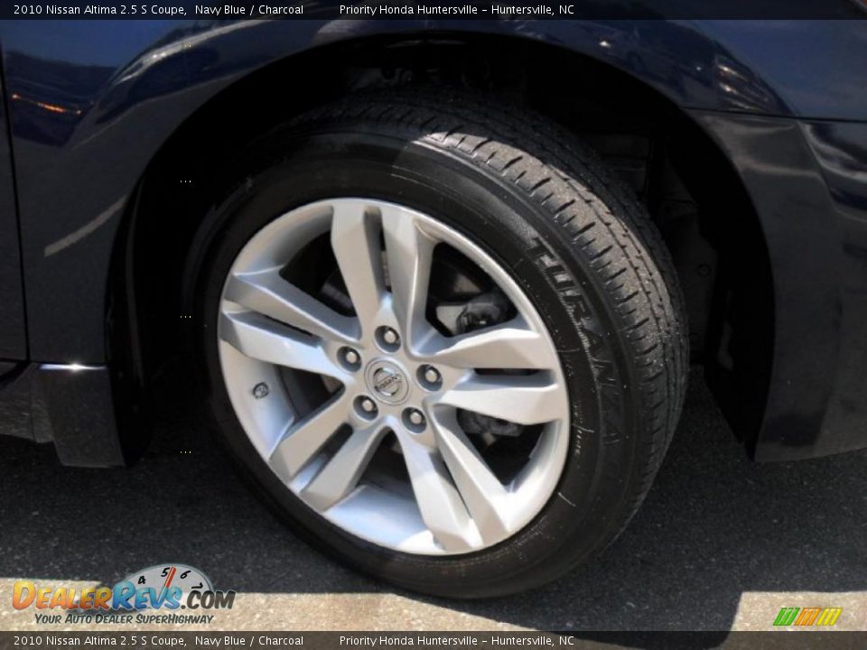 2010 Nissan Altima 2.5 S Coupe Navy Blue / Charcoal Photo #20