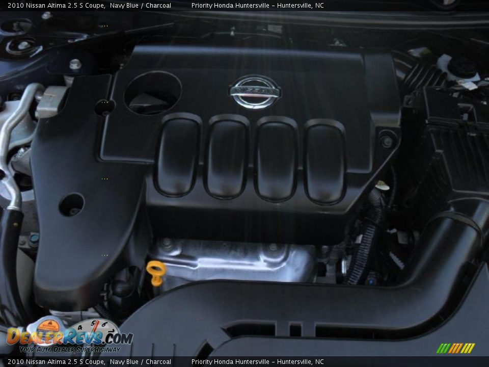 2010 Nissan Altima 2.5 S Coupe Navy Blue / Charcoal Photo #21