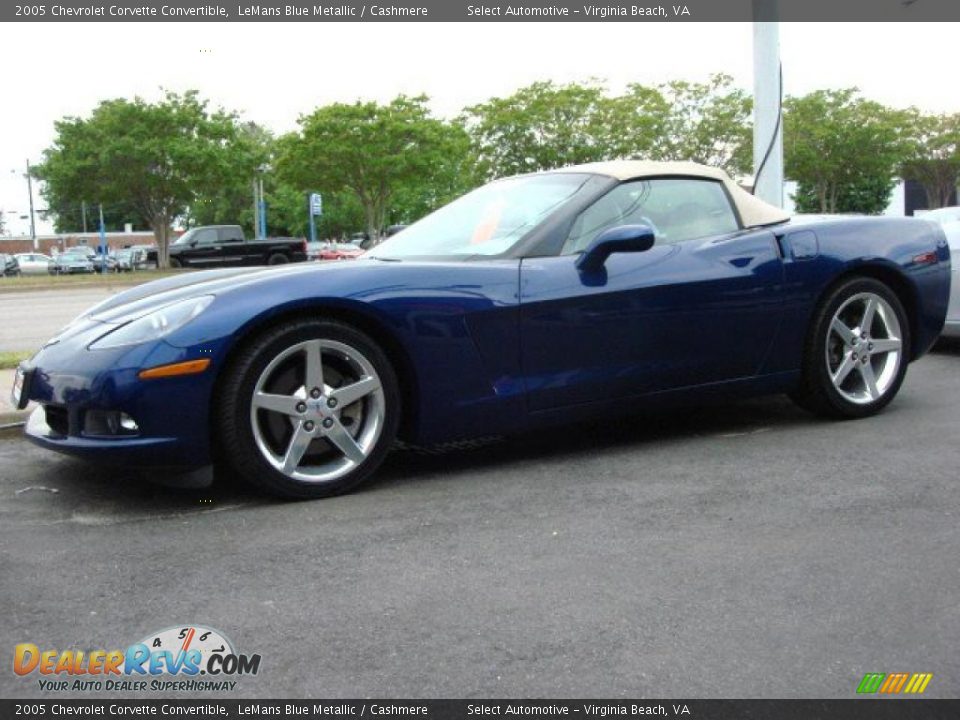 LeMans Blue Metallic 2005 Chevrolet Corvette Convertible Photo #2