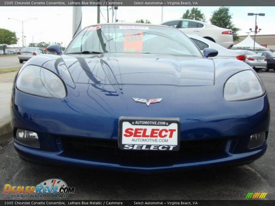 2005 Chevrolet Corvette Convertible LeMans Blue Metallic / Cashmere Photo #6