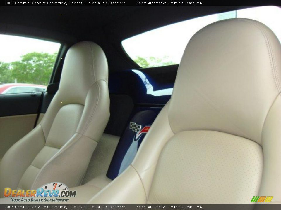 Cashmere Interior - 2005 Chevrolet Corvette Convertible Photo #8