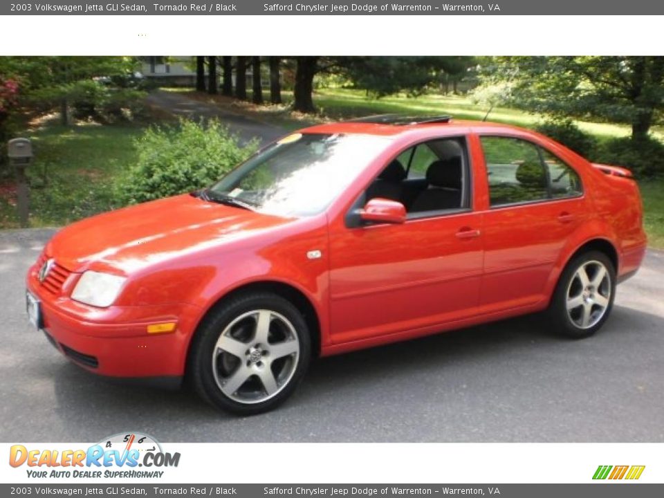 2003 Volkswagen Jetta GLI Sedan Tornado Red / Black Photo #1