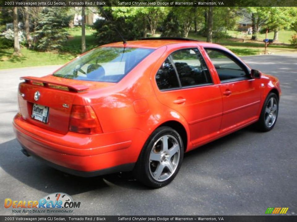 2003 Volkswagen Jetta GLI Sedan Tornado Red / Black Photo #3