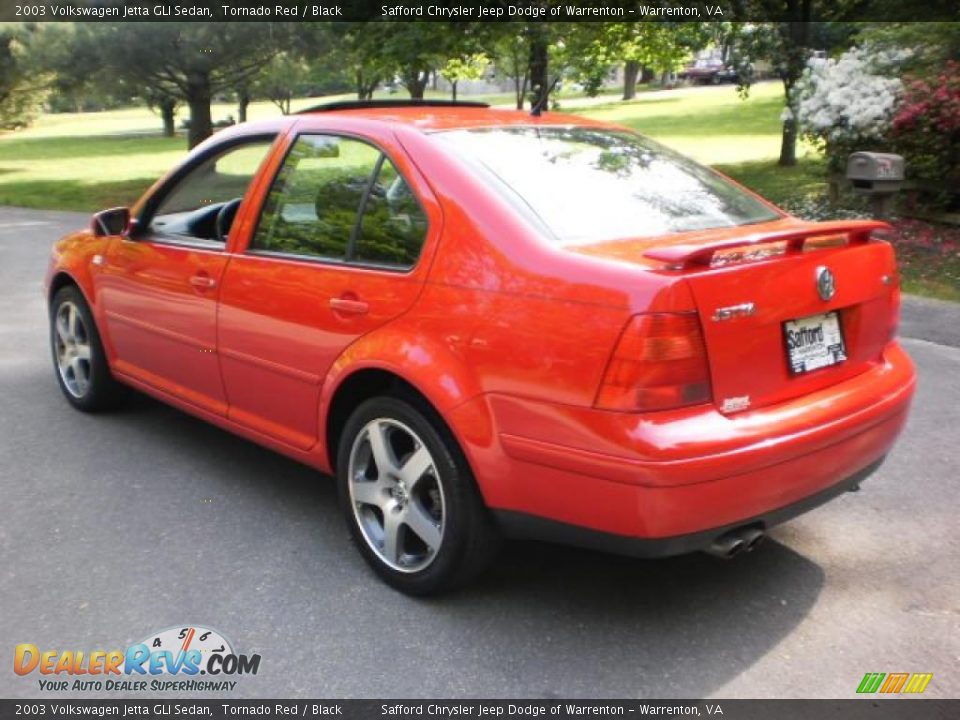 2003 Volkswagen Jetta GLI Sedan Tornado Red / Black Photo #4