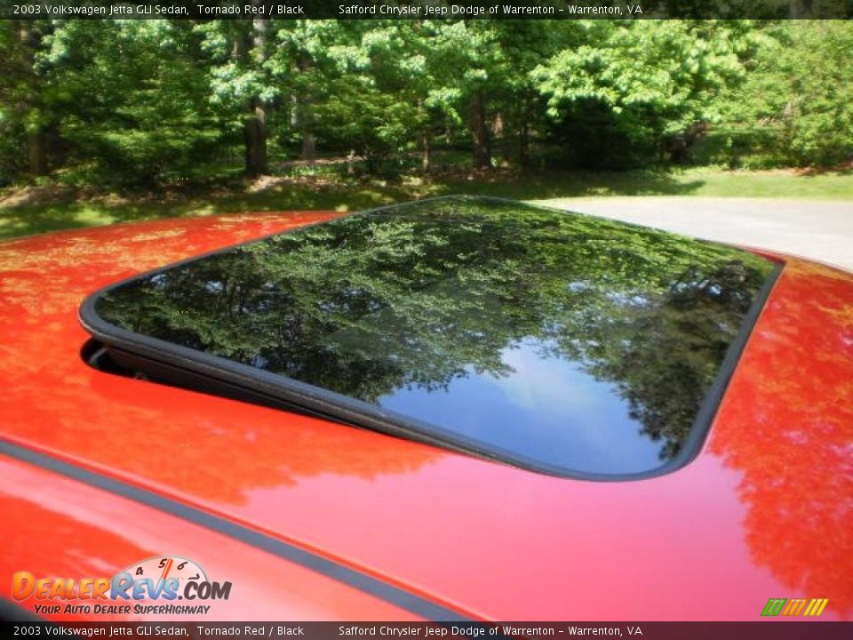 2003 Volkswagen Jetta GLI Sedan Tornado Red / Black Photo #9