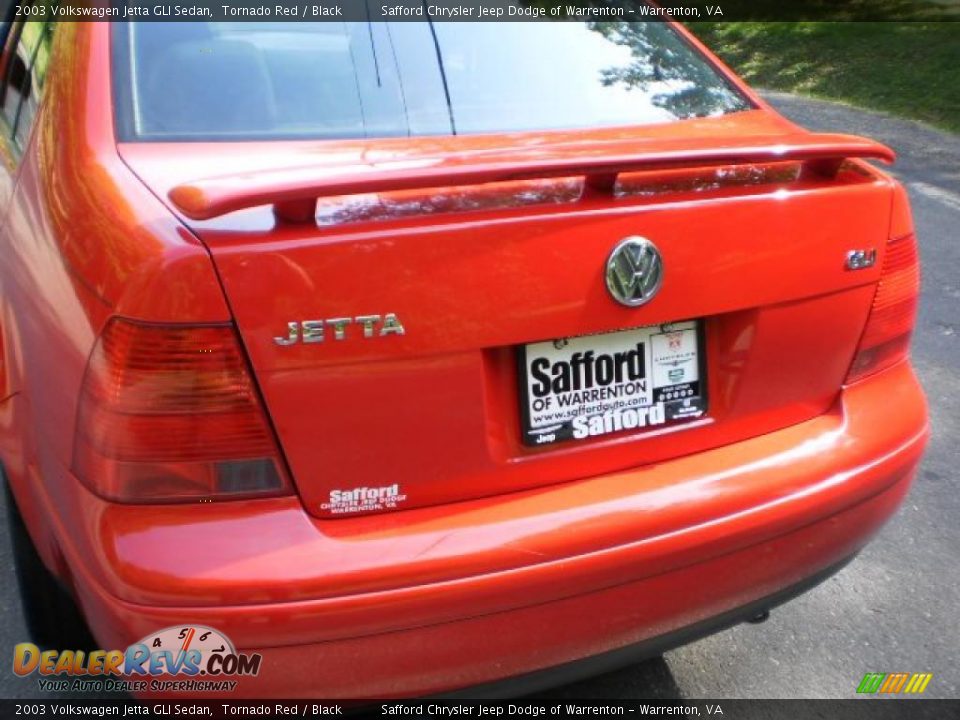 2003 Volkswagen Jetta GLI Sedan Tornado Red / Black Photo #13