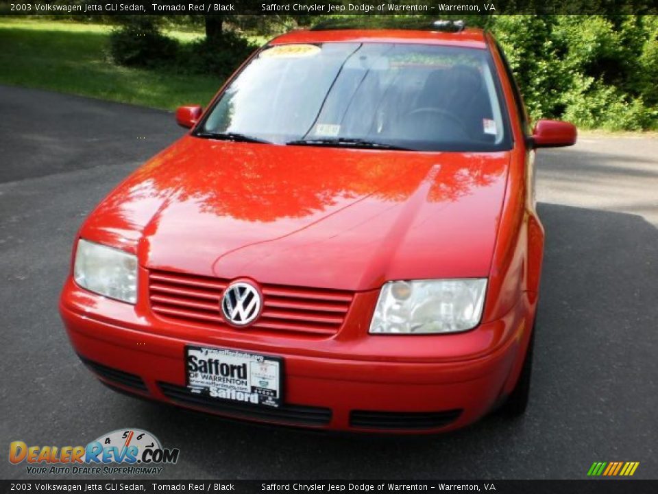 2003 Volkswagen Jetta GLI Sedan Tornado Red / Black Photo #15