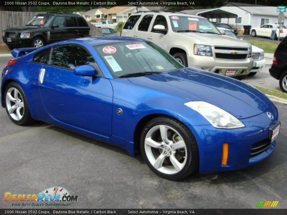 Nissan 350z daytona blue metallic #5