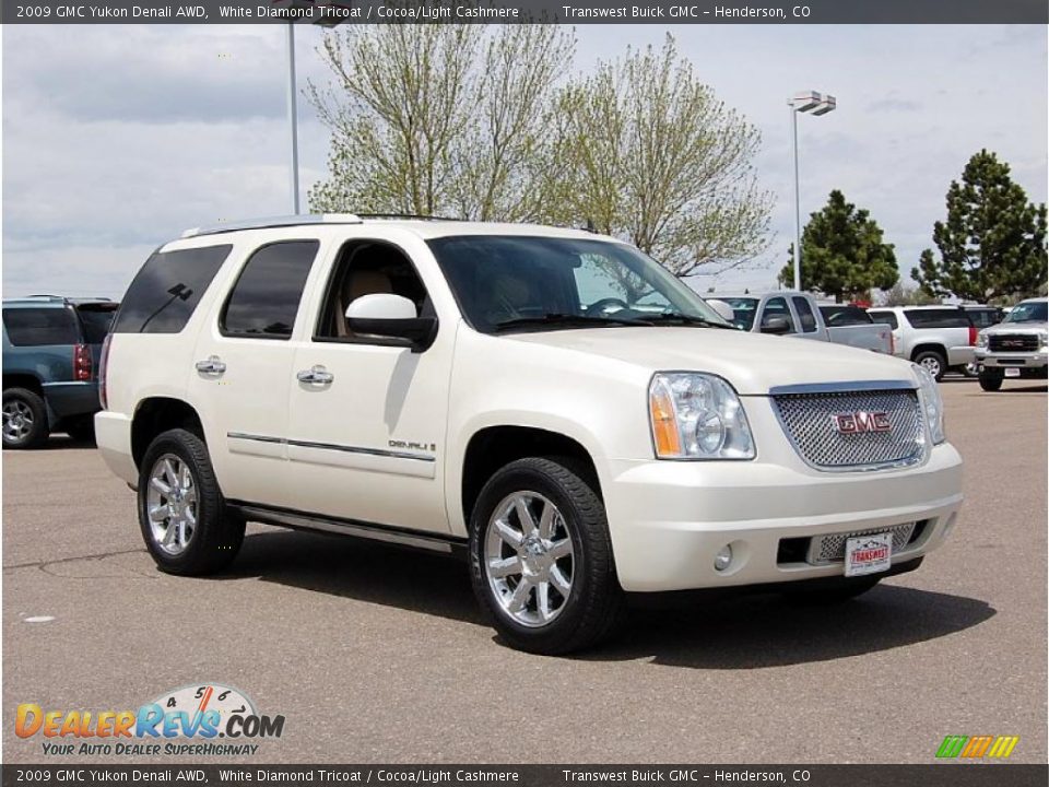 Used white diamond gmc yukon denali #2