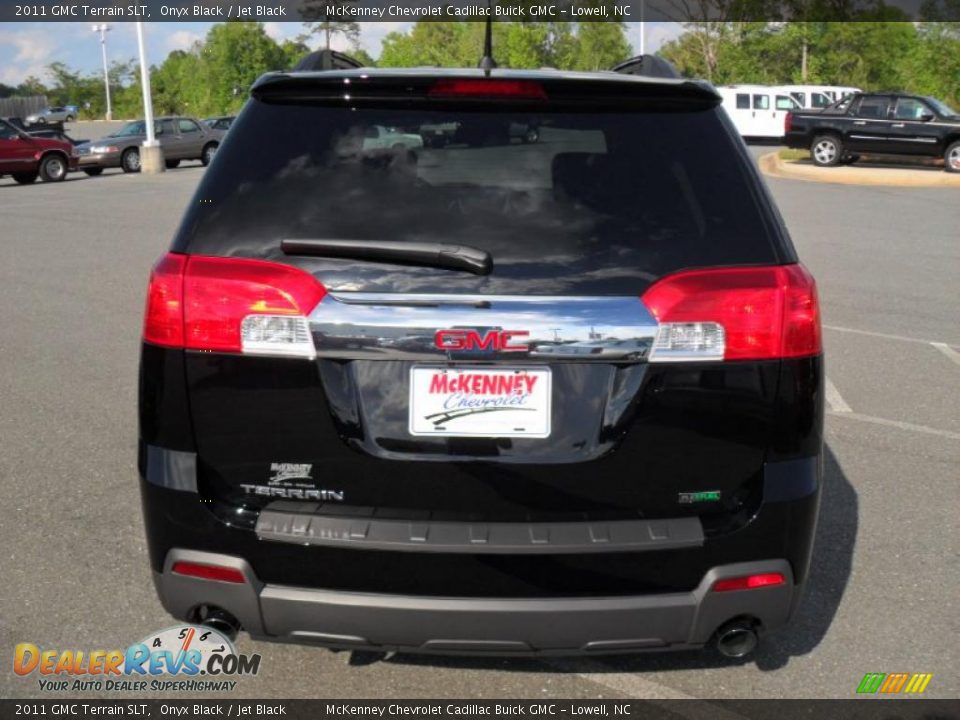 2011 GMC Terrain SLT Onyx Black / Jet Black Photo #3