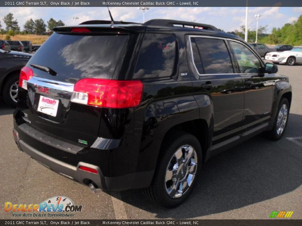 2011 GMC Terrain SLT Onyx Black / Jet Black Photo #4