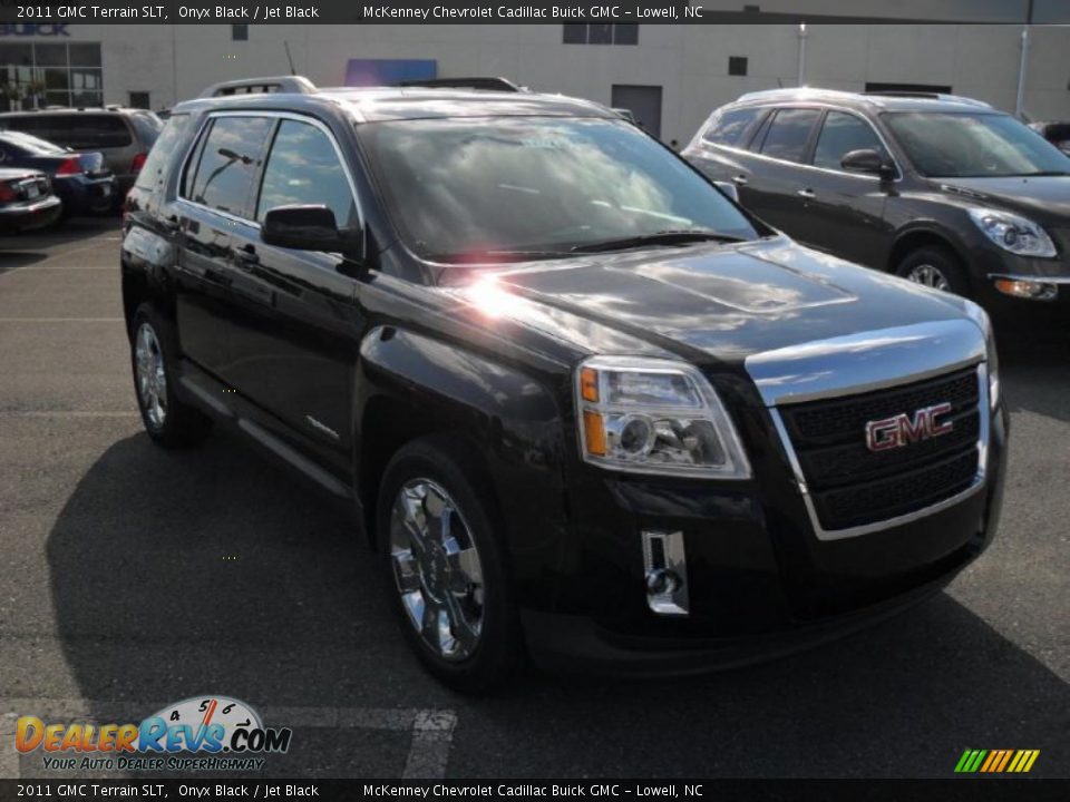 2011 GMC Terrain SLT Onyx Black / Jet Black Photo #5