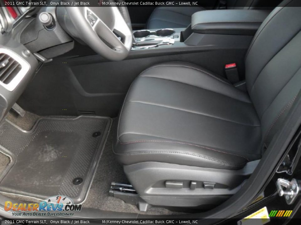 2011 GMC Terrain SLT Onyx Black / Jet Black Photo #6