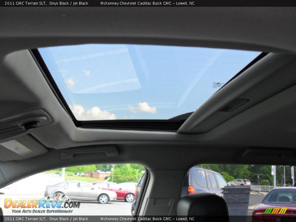 2011 GMC Terrain SLT Onyx Black / Jet Black Photo #9