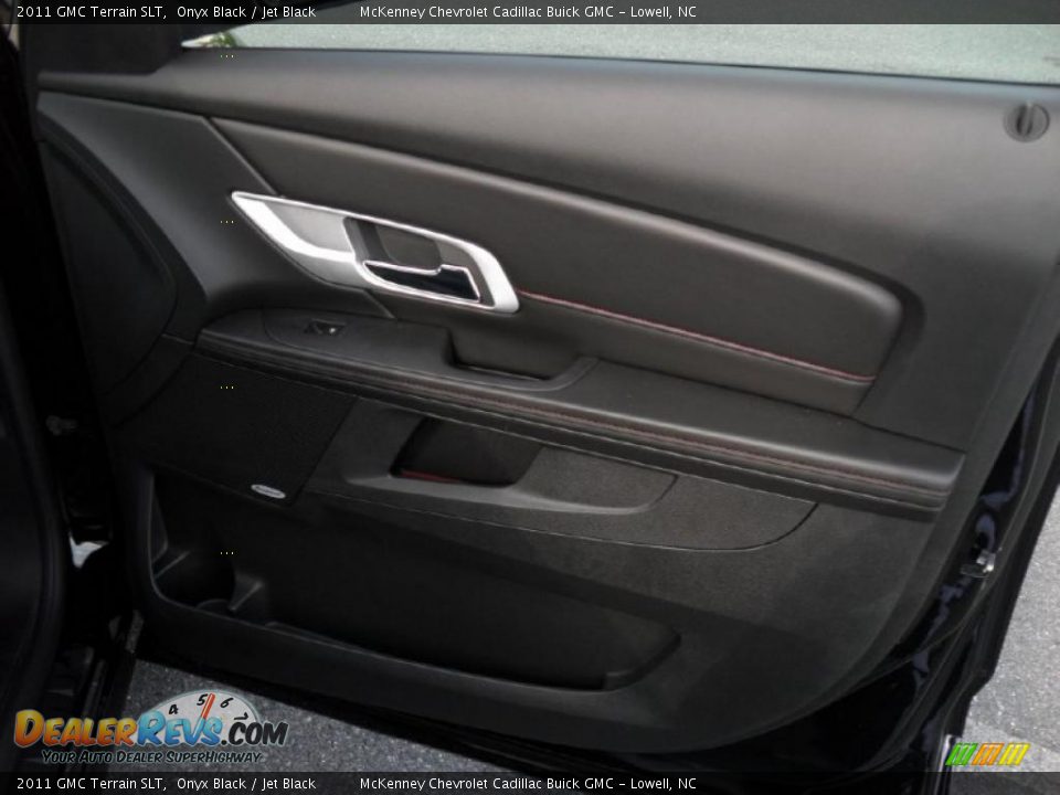 2011 GMC Terrain SLT Onyx Black / Jet Black Photo #21
