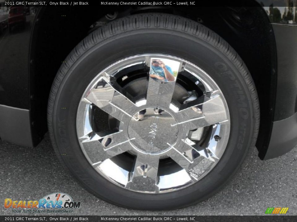 2011 GMC Terrain SLT Onyx Black / Jet Black Photo #23