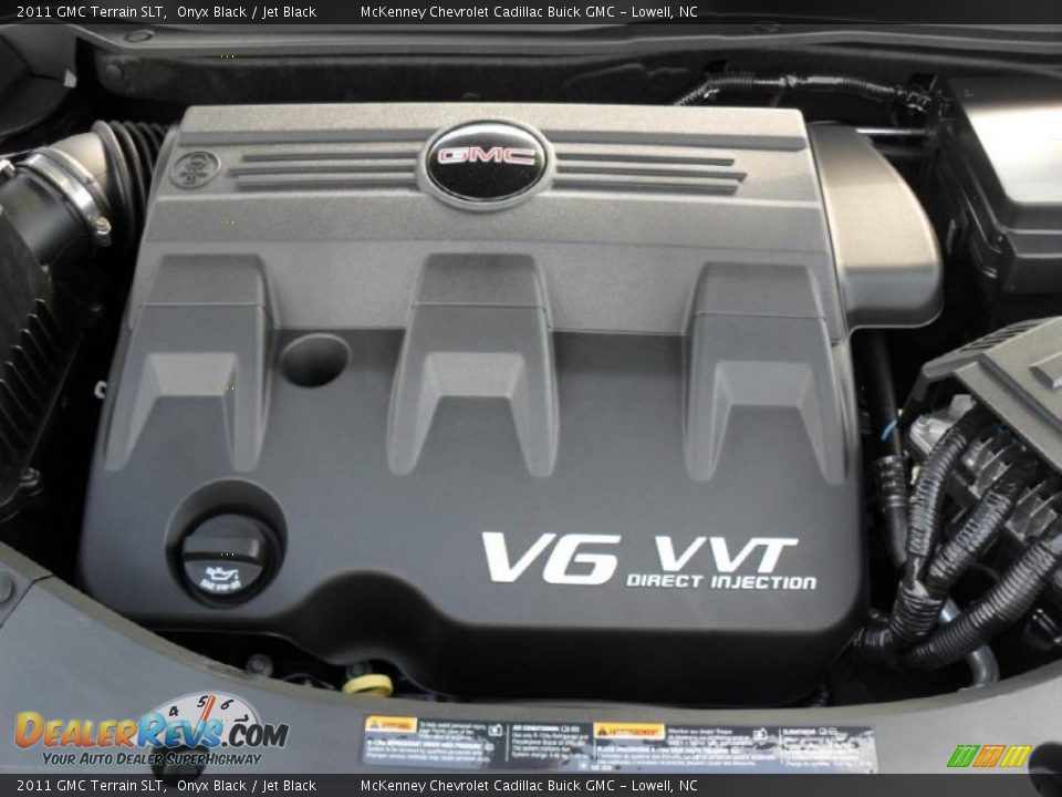 2011 GMC Terrain SLT Onyx Black / Jet Black Photo #24