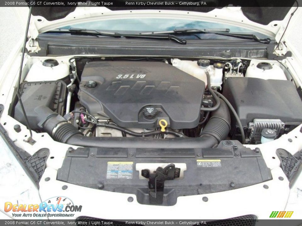 2008 Pontiac G6 GT Convertible 3.9 Liter OHV 12-Valve VVT V6 Engine Photo #24
