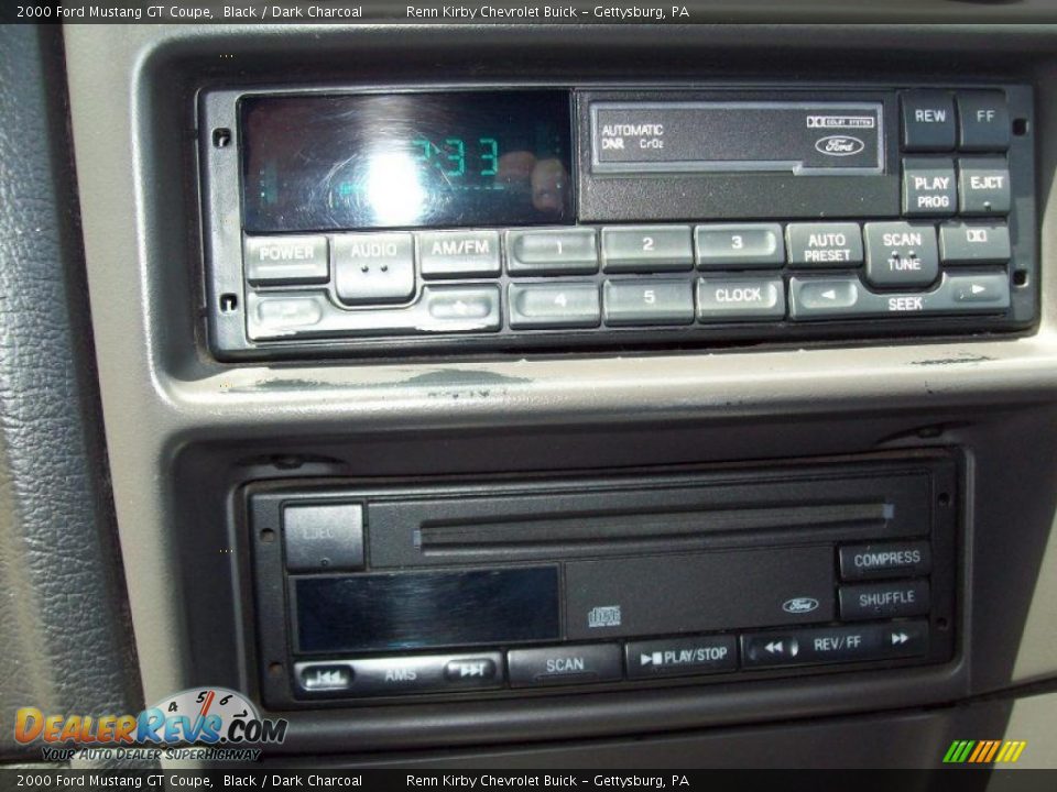 2000 Ford Mustang GT Coupe Black / Dark Charcoal Photo #8