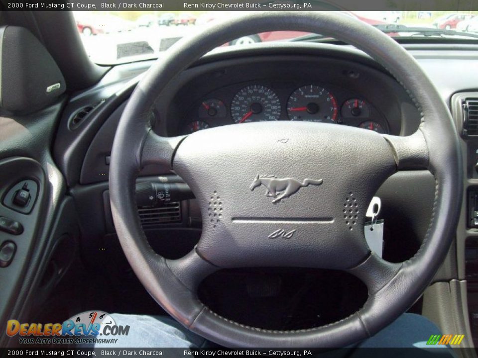 2000 Ford Mustang GT Coupe Steering Wheel Photo #21