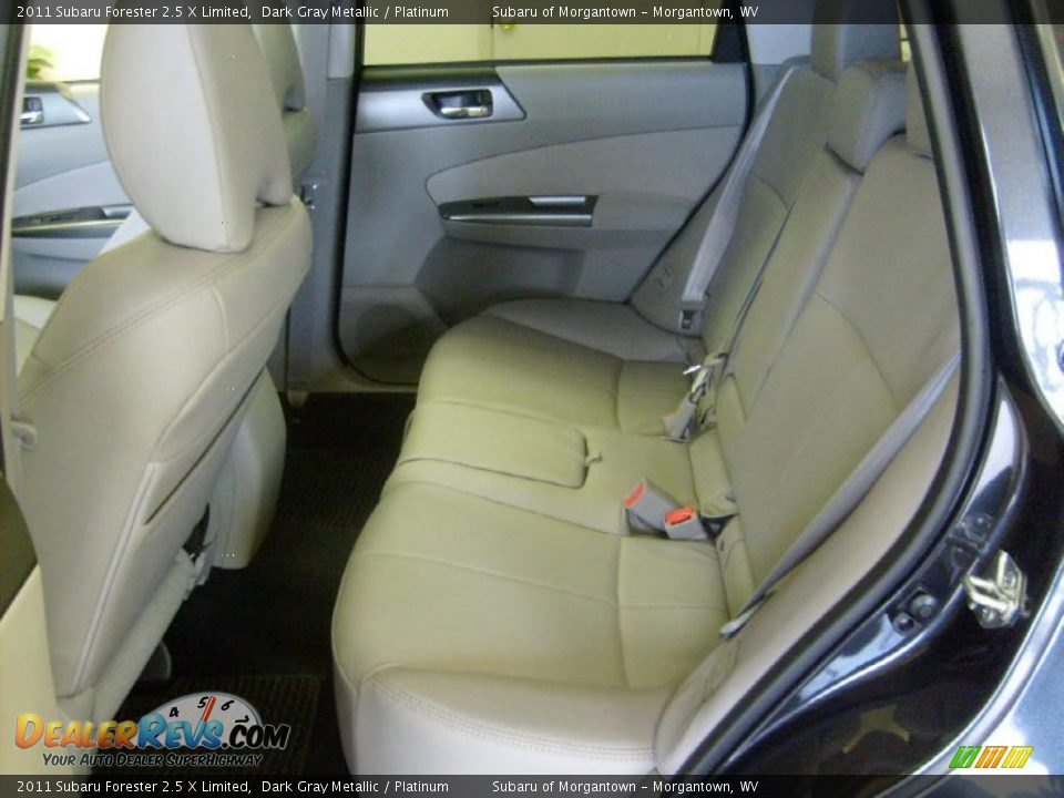 2011 Subaru Forester 2.5 X Limited Dark Gray Metallic / Platinum Photo #5