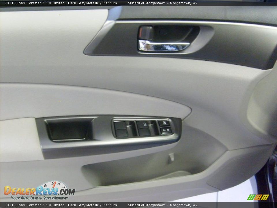 2011 Subaru Forester 2.5 X Limited Dark Gray Metallic / Platinum Photo #13