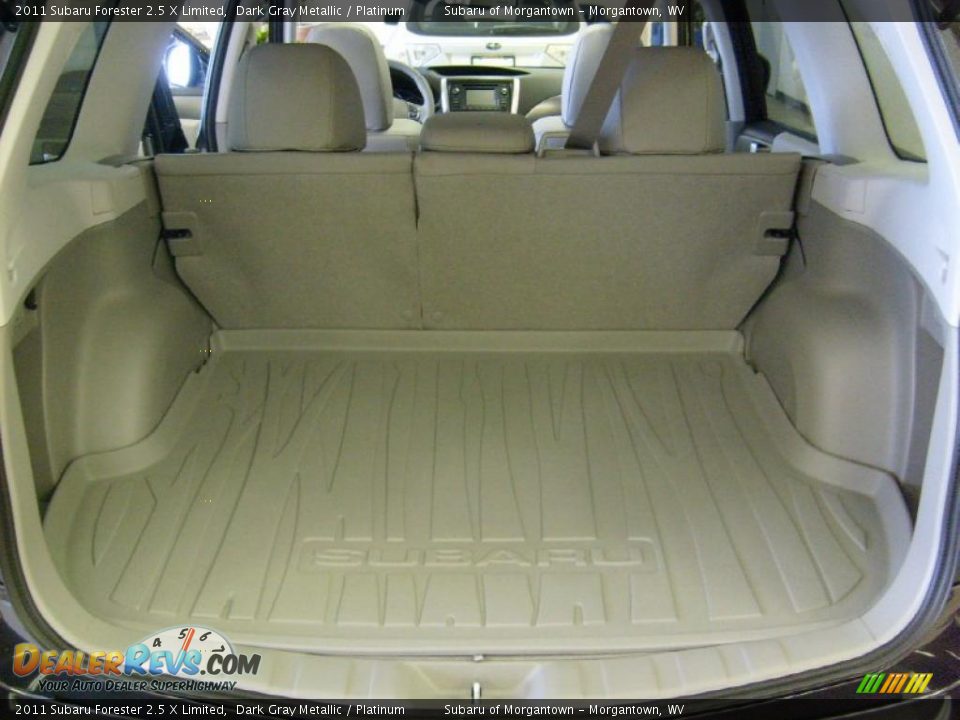 2011 Subaru Forester 2.5 X Limited Dark Gray Metallic / Platinum Photo #15