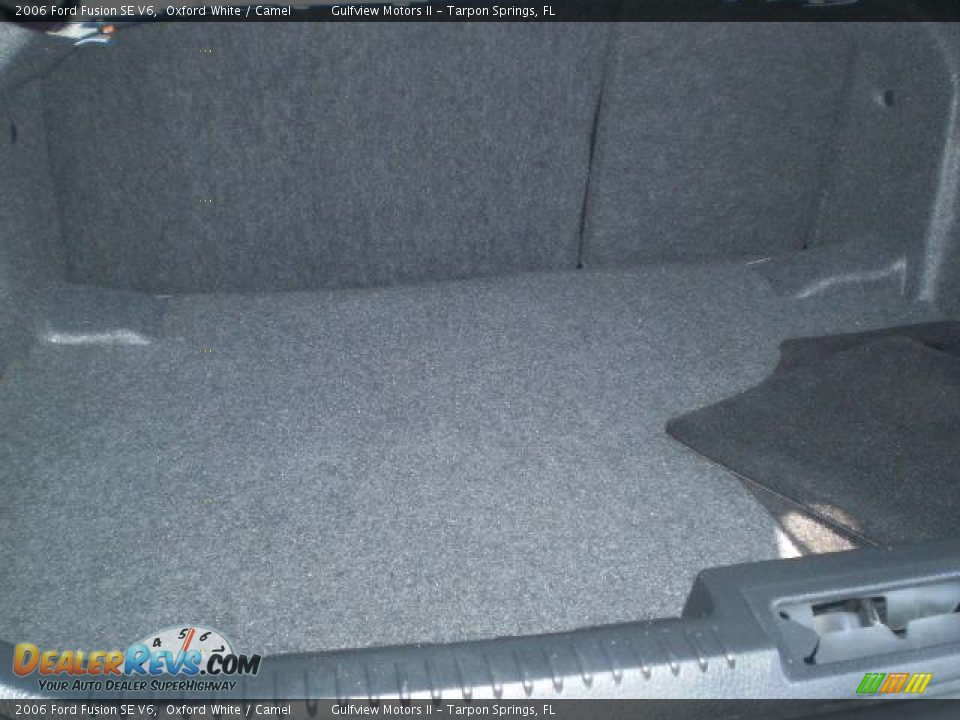 2006 Ford Fusion SE V6 Oxford White / Camel Photo #21