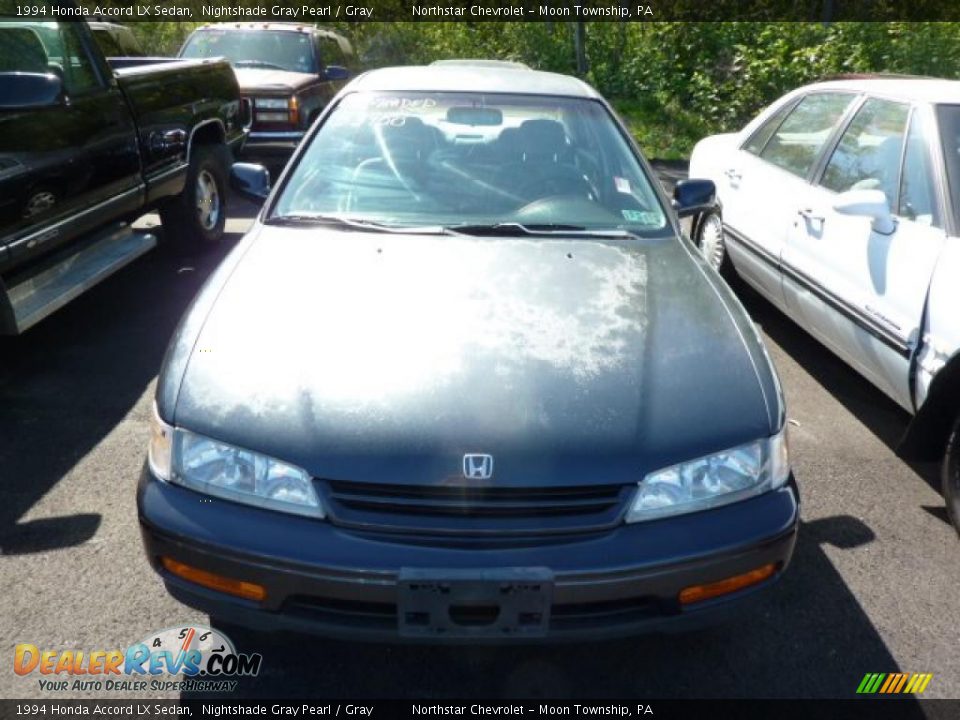 1994 Honda Accord LX Sedan Nightshade Gray Pearl / Gray Photo #2