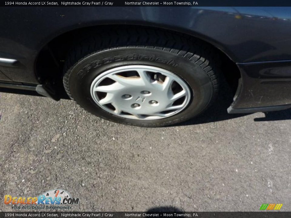 1994 Honda Accord LX Sedan Nightshade Gray Pearl / Gray Photo #10