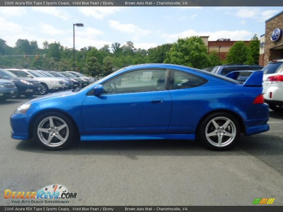 Vivid Blue Pearl 2006 Acura RSX Type S Sports Coupe Photo #2