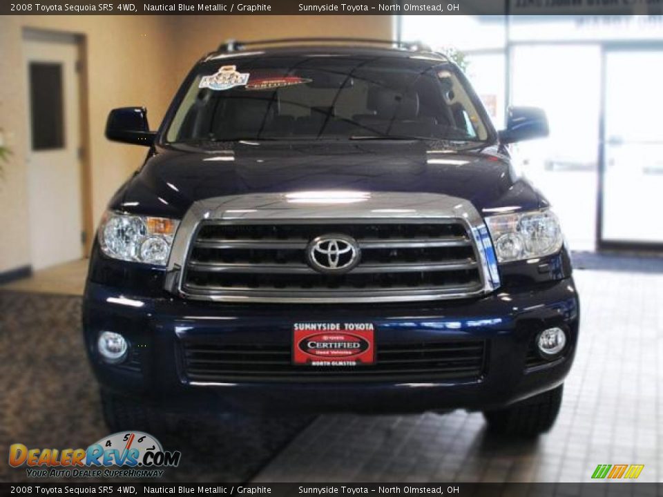 2008 Toyota Sequoia SR5 4WD Nautical Blue Metallic / Graphite Photo #3