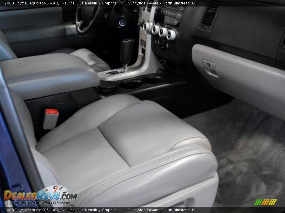 2008 Toyota Sequoia SR5 4WD Nautical Blue Metallic / Graphite Photo #11