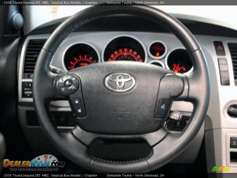 2008 Toyota Sequoia SR5 4WD Nautical Blue Metallic / Graphite Photo #15