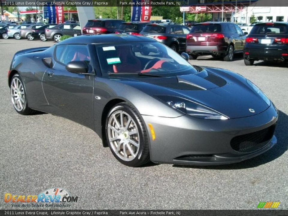 Front 3/4 View of 2011 Lotus Evora Coupe Photo #3