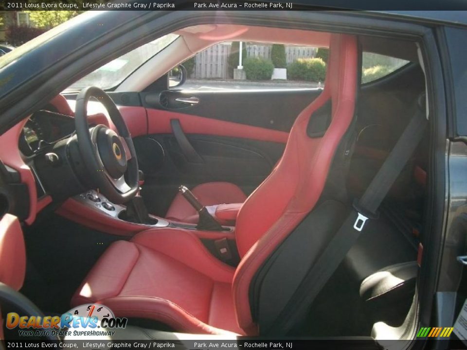 Paprika Interior 2011 Lotus Evora Coupe Photo 11