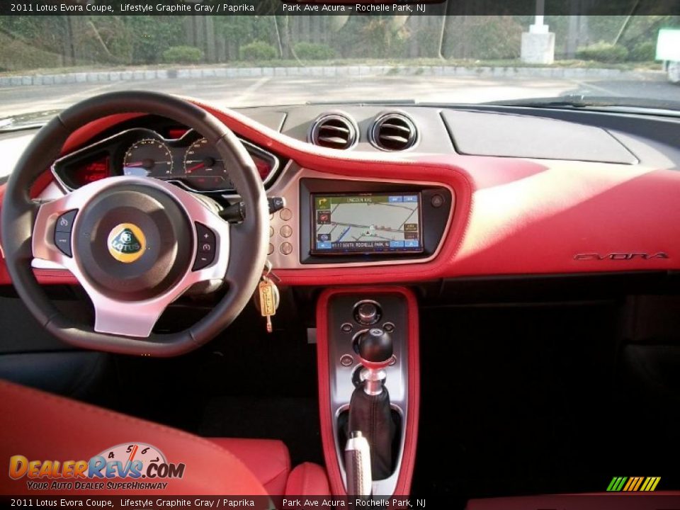 Dashboard of 2011 Lotus Evora Coupe Photo #13