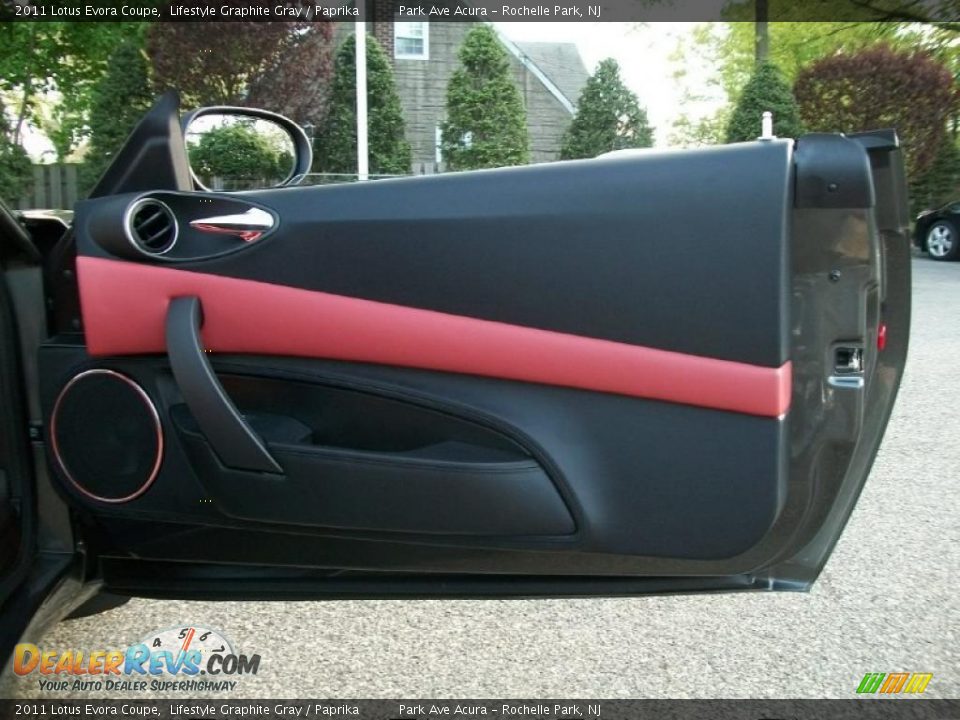 Door Panel of 2011 Lotus Evora Coupe Photo #24