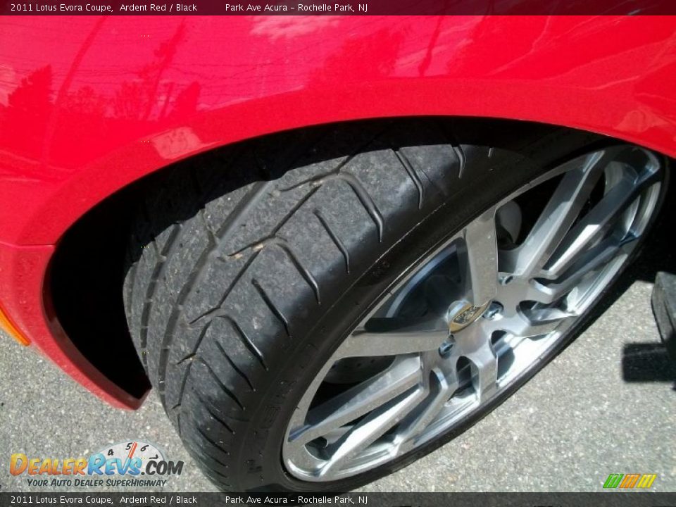 2011 Lotus Evora Coupe Ardent Red / Black Photo #32