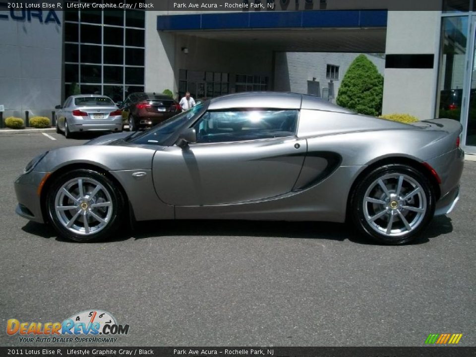 2011 Lotus Elise R Lifestyle Graphite Gray / Black Photo #8