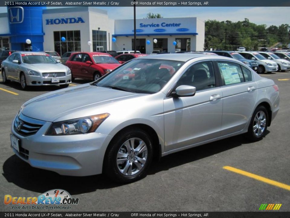 2011 Honda Accord LX-P Sedan Alabaster Silver Metallic / Gray Photo #1
