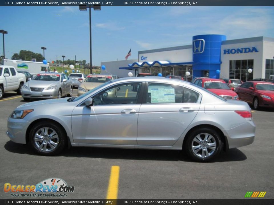 2011 Honda Accord LX-P Sedan Alabaster Silver Metallic / Gray Photo #2