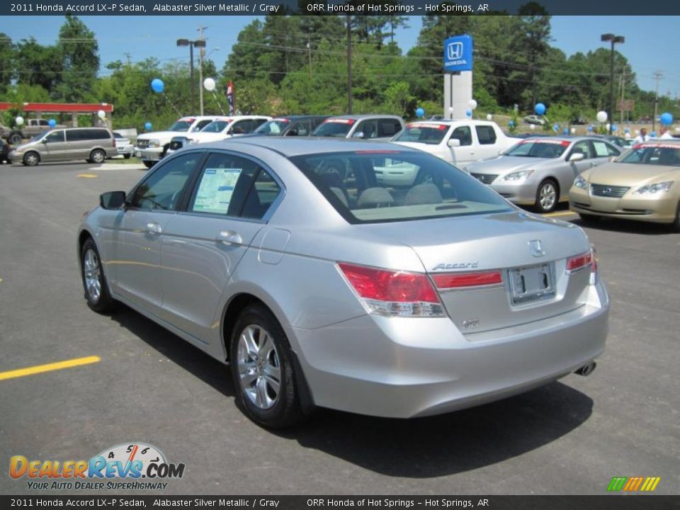 2011 Honda Accord LX-P Sedan Alabaster Silver Metallic / Gray Photo #3